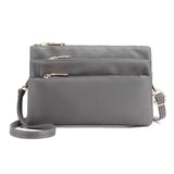 Hjemix | Multilayer Nylon Crossbody Bag