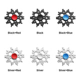 Hjemix | Snøfnugg Multifunksjonell Fingertipp Gyroskop Skiftenøkkel Verktøy Leke