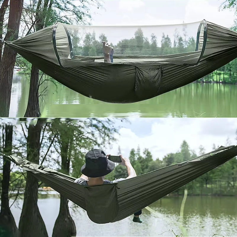 Hjemix | Utendørs myggnett hengekøye