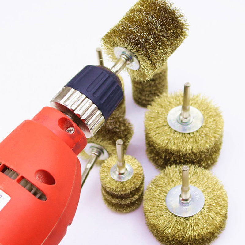 Hjemix | Steel Cable Polished Brush Head