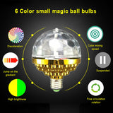 Hjemix | LED Disco Ball Fargerik Rotasjon Lys lampe