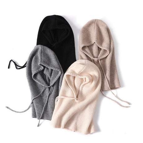 Hjemix | Strikket skjerf ørebeskyttelse varm lue