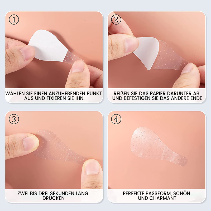 Hjemix | Vanntette og usynlige ansiktsløftningsklistermerker, 120 stykker