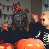 Hjemix | Halloween ny Steam Skull Punk Maske