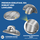 Hjemix | Usynlig magnetisk dørstopper laget av rustfritt stål
