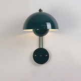 Hjemix | GloomLamp | Moderne blank metall LED vegglampe