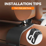 Hjemix | 🎁✨Multifunksjonell og vanntett bilbaksetesorganisering