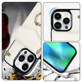 Hjemix | Læderlommebok med ring og snor for iPhone