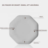 Hjemix | Relaxify Bærbar Håndmassasjer | Trådløs & Kompakt | Dyp Massasje på Farten