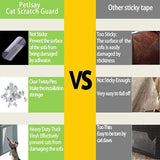 Hjemix | Anti-katt Klore Sofa Beskytter (2stk med 10 pinner)