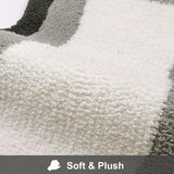 Hjemix | Svart Gradient BadeMatte, Teppe for Bad, Søt Ikke-Sklisikker Uregelmessig Teppe for Dusjrom