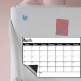 Hjemix | Kjøleskaps magnet kalender klistremerke