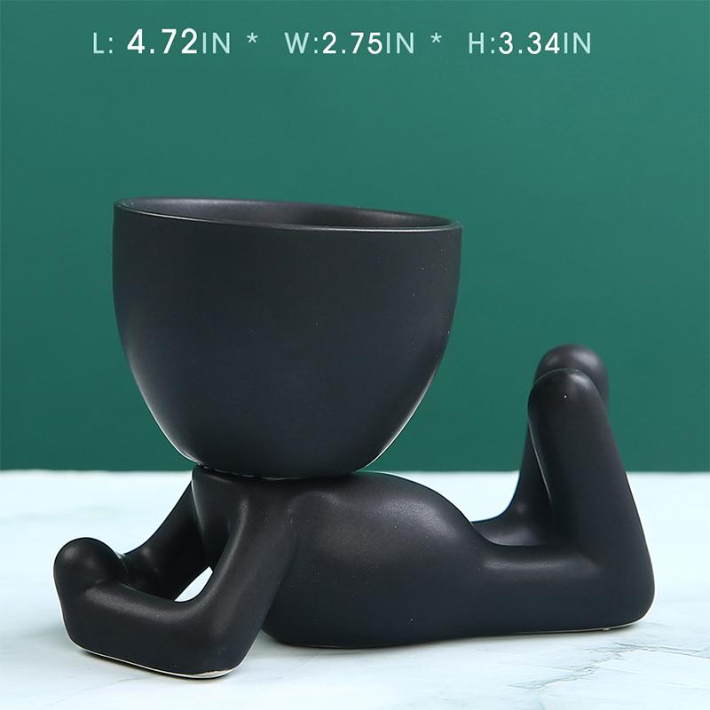 Hjemix | Keramisk Figur Potte Ornament