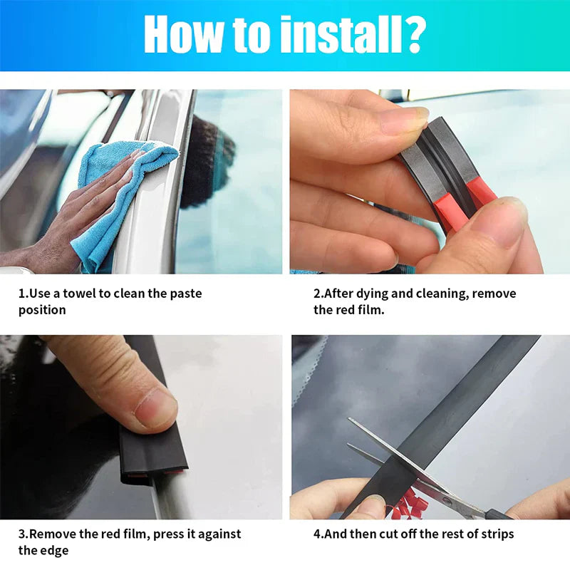 Hjemix | Bil frontrute tetning