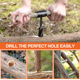 Hjemix | SAKER® UPGRADE BUSHCRAFT HÅND DRILL SKYVER