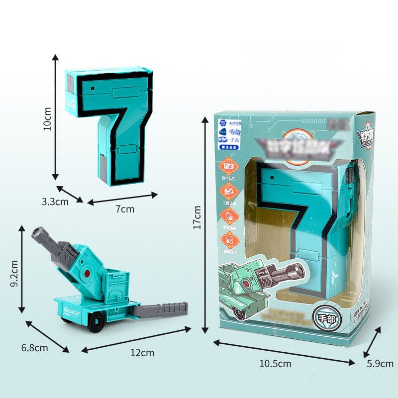 Hjemix | Toy Deformation Number Transformer for Kids