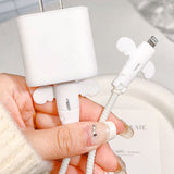 Hjemix | Silicone Angel Kabelbeskyttelsesdeksel