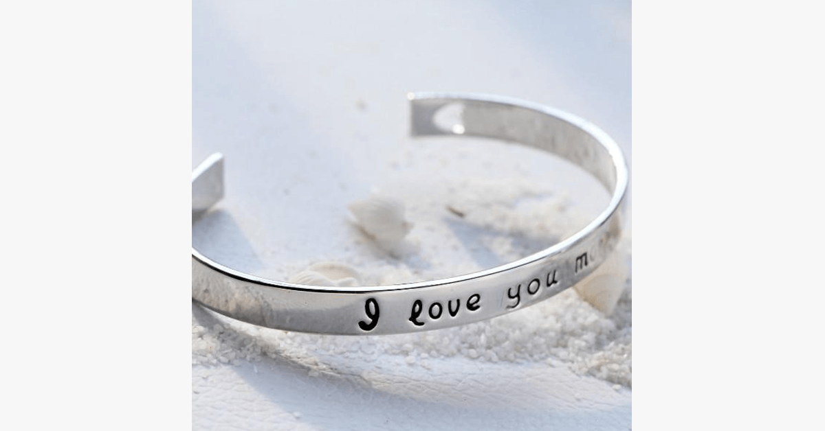 Hjemix | Jeg elsker deg mer armbånd for enhver anledning