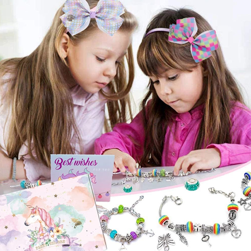 Hjemix | Jenters Charm Armbånd DIY Sett