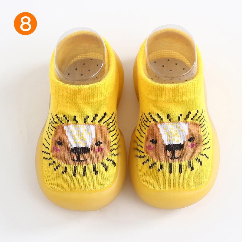 Hjemix | BabyFeet Kule Dyr - Rutschfrie Baby Sokkedresser