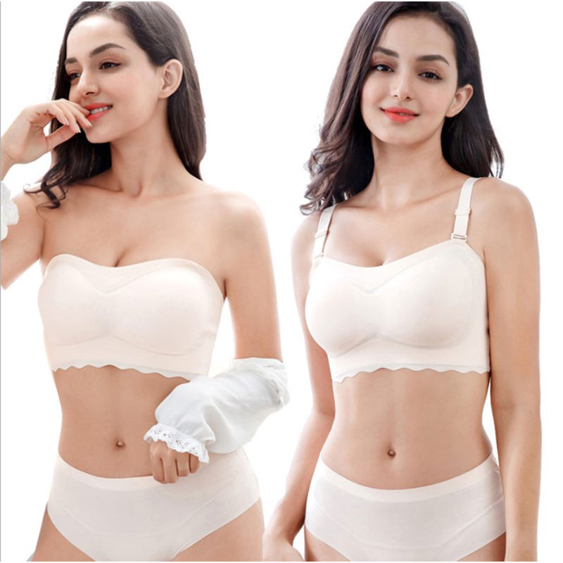 Hjemix | Ice Silk Bandeau med avtakbar stroppe