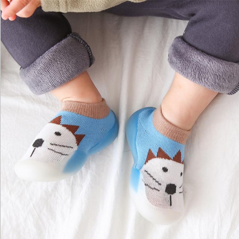 Hjemix | BabyFeet Kule Dyr - Rutschfrie Baby Sokkedresser