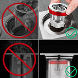 Hjemix | Magnetisk lukt-nøytraliserende gulvdreneringskjerne