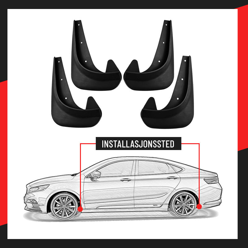 Hjemix | Universell hjulskjerm til bil