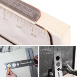 Hjemix | Rustfritt Stål Flis Hull Locator