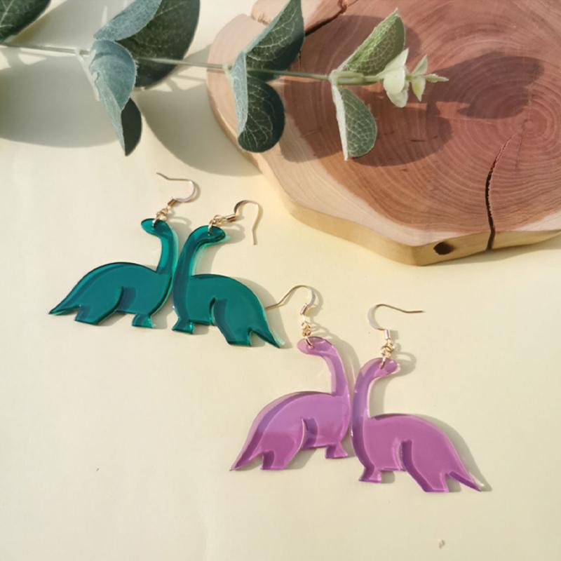 Hjemix | Akryl Liten Dino Øredobber