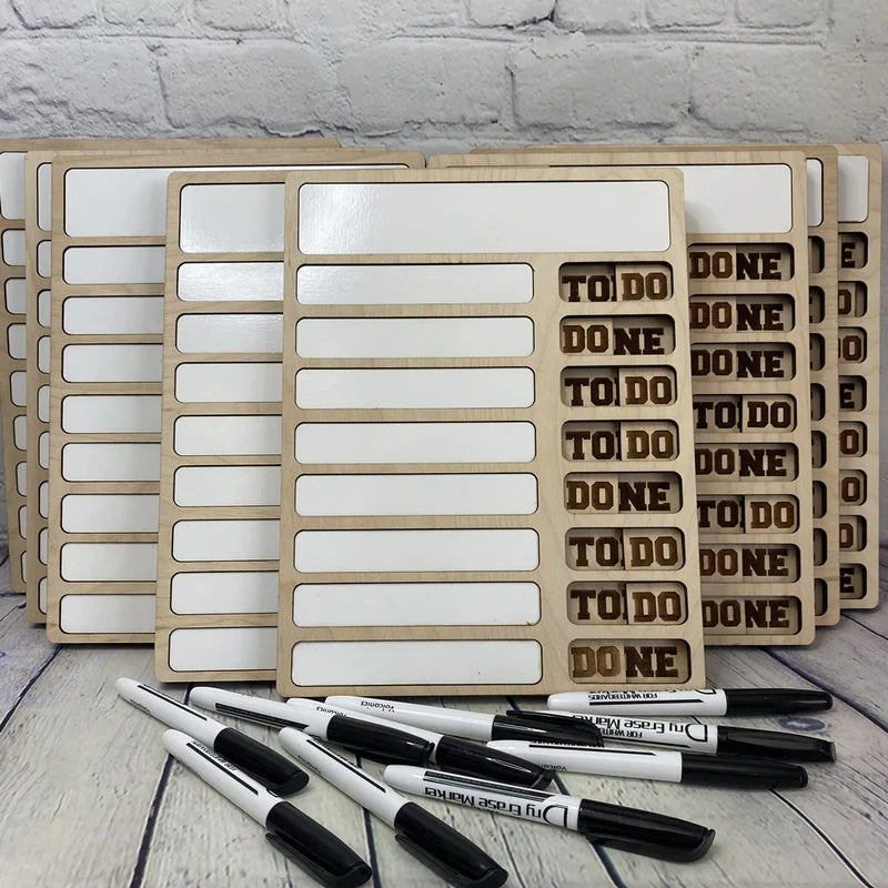 Hjemix | Wood Task Chart