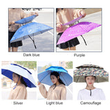 Hjemix | Outdoor Dobbel-Lag Regn Paraply Hatt
