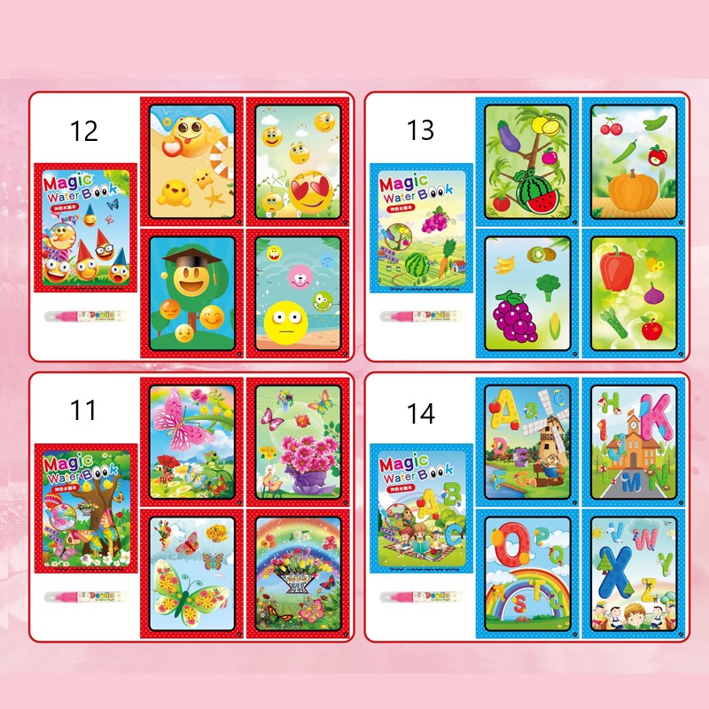 Hjemix | Gjenbrukbare Fargebøker for Barn