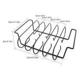 Hjemix | Non-stick BBQ Ribbest Holder