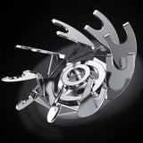 Hjemix | Gjennomsiktig Mini Dobbelt-Hodet Elektrisk Barbermaskin