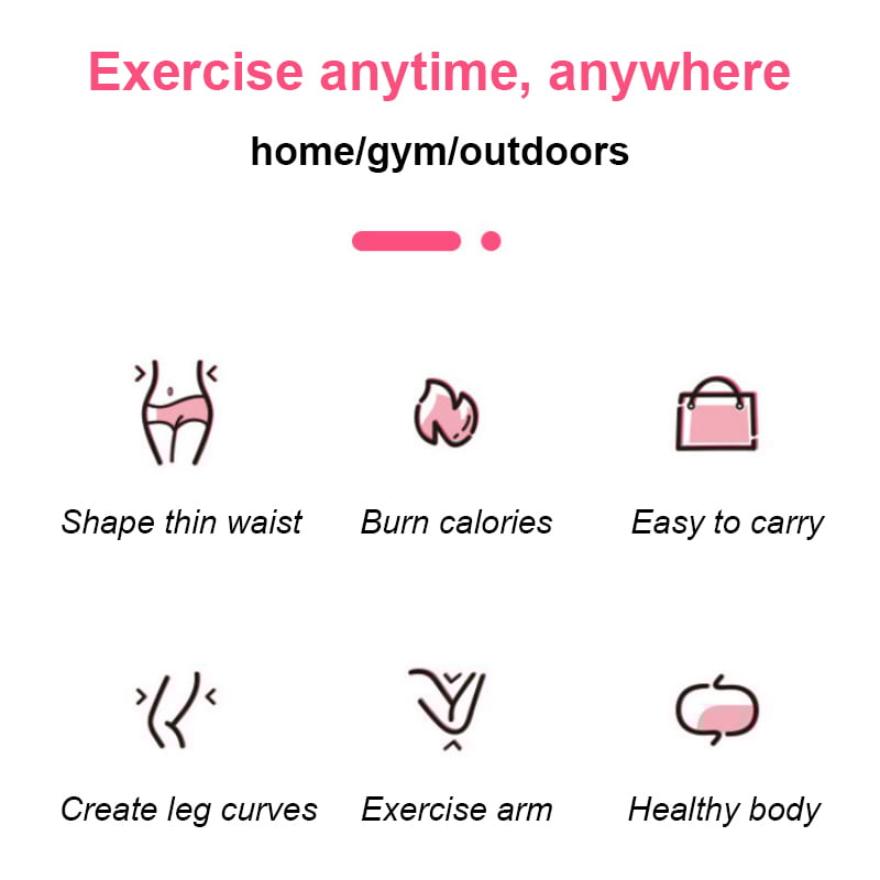 Hjemix | Smart Vektreduksjons Fit Hoop - Rask fettforbrenning!