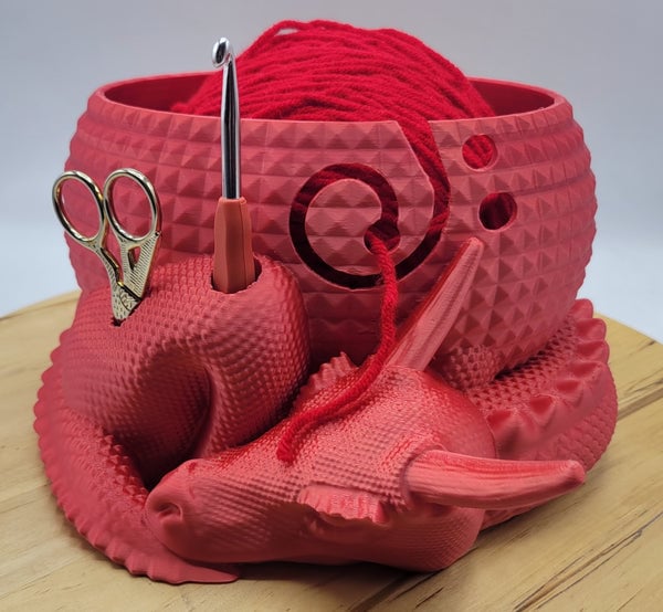 Hjemix | Stor Fantasi Drage og Egg Fantasi Bolle Strikking eller Hekling Bolle