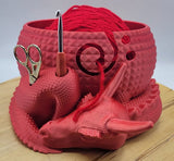 Hjemix | Stor Fantasi Drage og Egg Fantasi Bolle Strikking eller Hekling Bolle