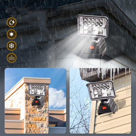 Hjemix | Bærbar høy lysstyrke LED arbeidslys