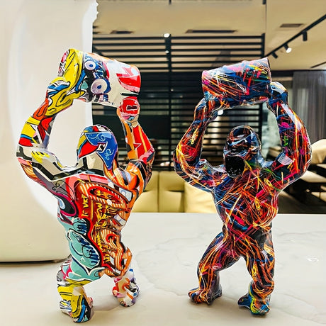 Hjemix | Luksus Graffiti Donkey Kong Fat Skulptur