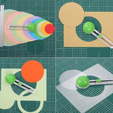 Hjemix | Enkel Plast Rund Cuttermesser Modell