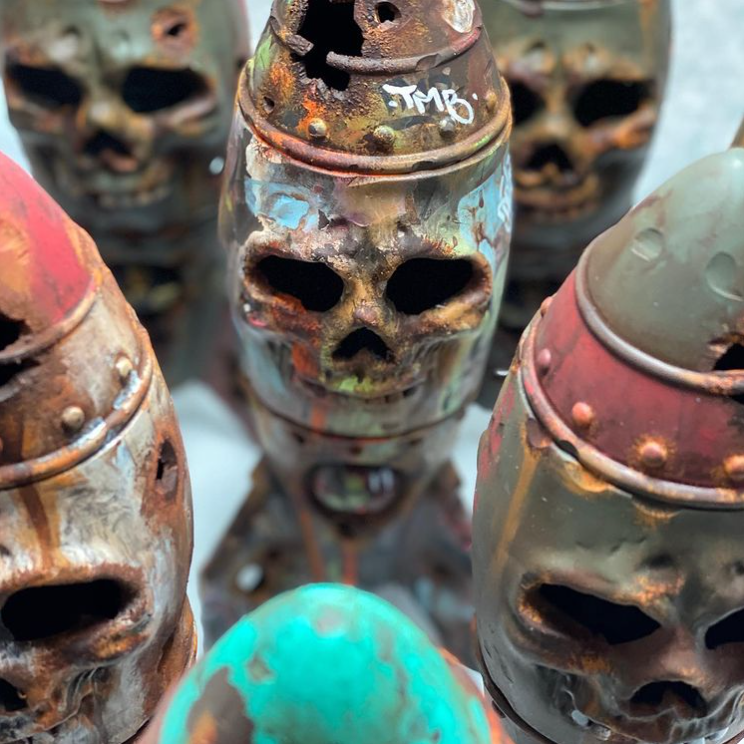Hjemix | The Skull Bomb - Lite Kjernekraft Hodeplagg Dekor