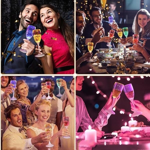 Hjemix | Lys Champagneglass