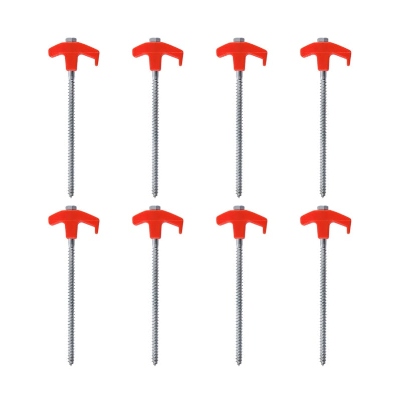 Hjemix | Luminous Carbon Steel Hexagonal Spiral Fluorescent Nail