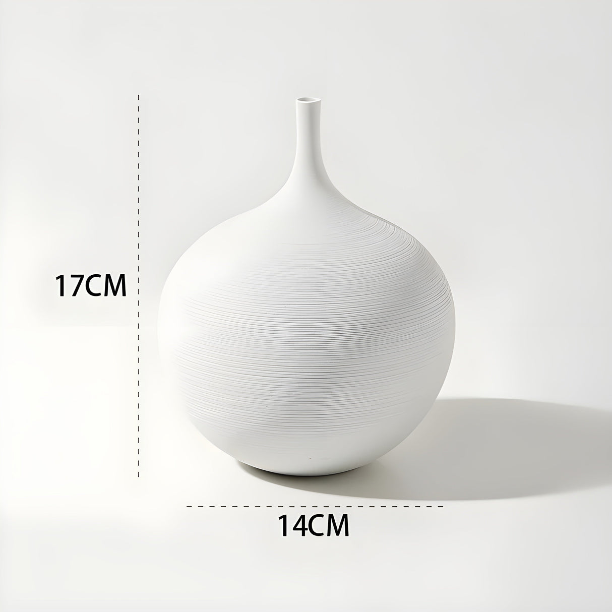 Hjemix | Minimalistisk Håndlaget Keramisk Zen Vase