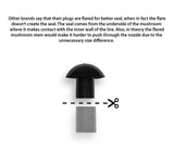 Hjemix | Tubeless Dekkplugg Reparasjonssett for Bil, Motorsykkel, ATV, Jeep, Lastebil, & Traktor