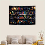 Hjemix | Skeleton Horror Halloween Veggteppe