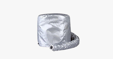 Hjemix | Hårfønerlue med hettefeste