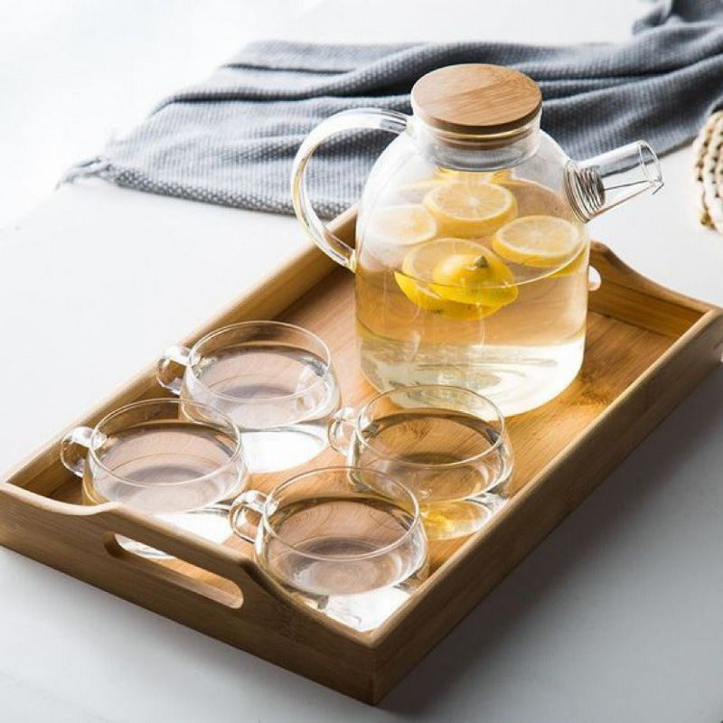 Hjemix | Skandinavisk Glass Teapot Set