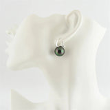 Hjemix | Black Pearl Øredobber Finnes i Hvit Champagne Grå Gull og Svart Perle hengende øredobber